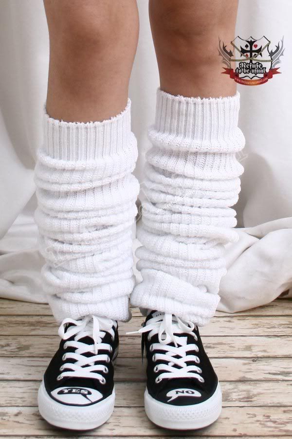 120CM Brand New Japan High School Leg Warmer Bubble Loose Slouch Socks